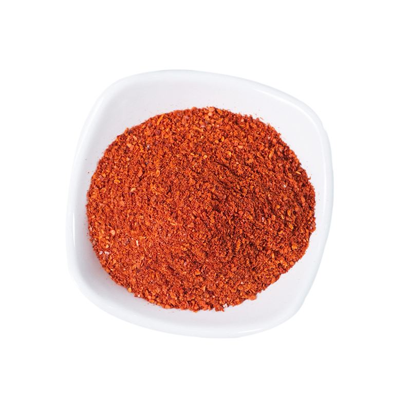 Uitgedroogd chilipoeder